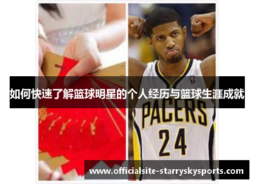 如何快速了解篮球明星的个人经历与篮球生涯成就